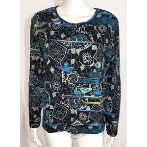 Chico's Long Sleeve Pullover Sweater - Size 1 (S)